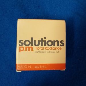 NEW Avon Solutions PM total radiance night cream.